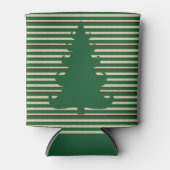 Weihnachtsbaum gestreift dosenkühler (Vorderseite)