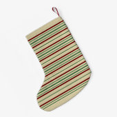 Weihnachtsbaum gestreift kleiner weihnachtsstrumpf (Rückseite (Hängend))