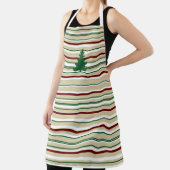 Weihnachtsbaum gestreift schürze (InSitu)