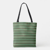 Weihnachtsbaum gestreift tasche (Rückseite)
