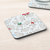 Weihnachtsbaum Getränkeuntersetzer (Linke Seite)