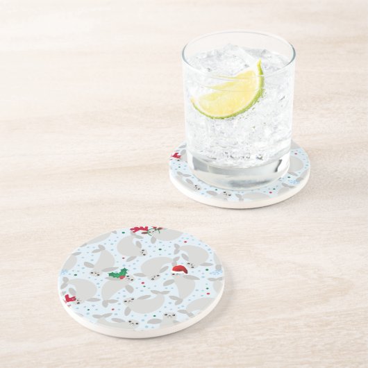 Weihnachtsbaum Getränkeuntersetzer (Seite)