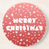 Weihnachtsbaum Getränkeuntersetzer (Vorne)