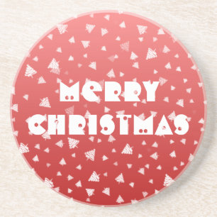 Weihnachtsbaum Getränkeuntersetzer