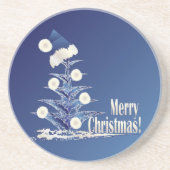 Weihnachtsbaum Getränkeuntersetzer (Vorne)