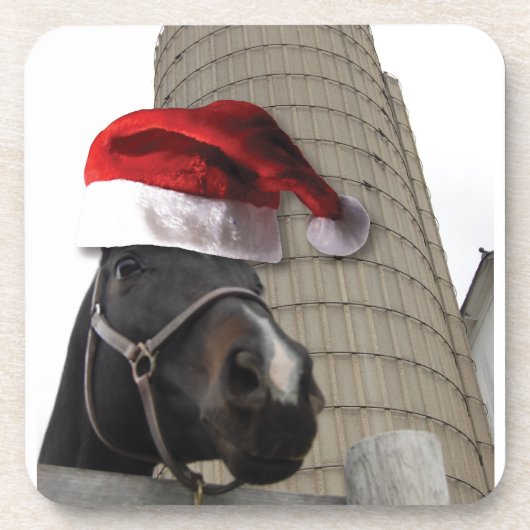 Weihnachtsbaum Getränkeuntersetzer (Vorderseite)