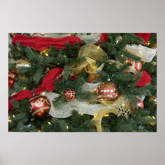 Weihnachtsbaum-Gewerkschaft Poster (Vorne)
