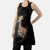 Weihnachtsbaum Giraffe Lover Geschenk Liebe Schürze (InSitu)