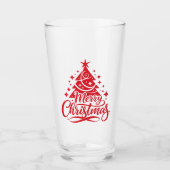Weihnachtsbaum Glas (Vorderseite)