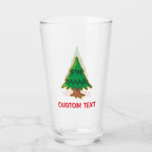 Weihnachtsbaum Glas (Rückseite)