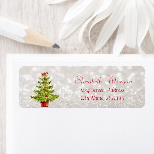 Weihnachtsbaum, Glittery Bokeh (Insitu)