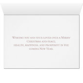 Weihnachtsbaum Glitzer und Schneeflocken | Rosa (Innenansicht Horizontal (Unten))