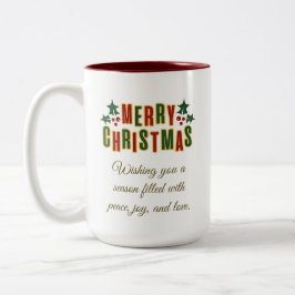Weihnachtsbaum Gold Glitter Modernes Geschenk, Wei Zweifarbige Tasse