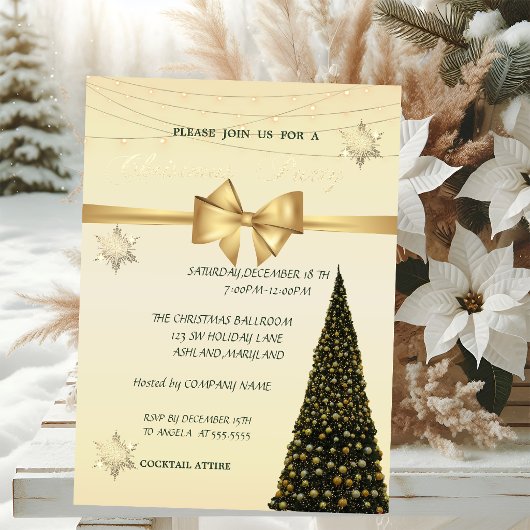Weihnachtsbaum, Goldbug, Weihnachtsgebäck der Firm Einladung