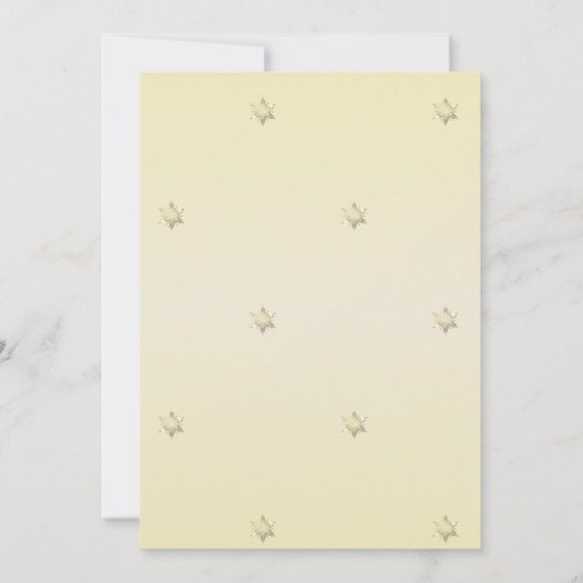 Weihnachtsbaum, Goldbug, Weihnachtsgebäck der Firm Einladung (Rückseite)