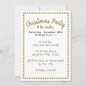 Weihnachtsbaum - Golden Filigree Weihnachtsbaum - Einladung (Vorderseite)