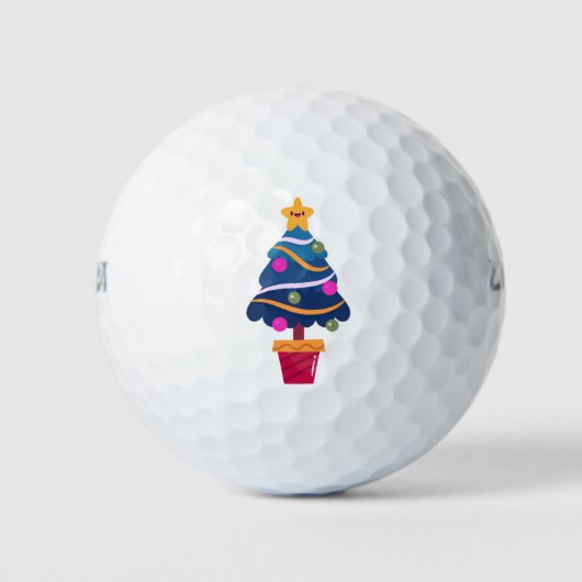 Weihnachtsbaum Golfball (Vorderseite)