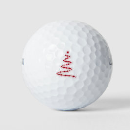 Weihnachtsbaum Golfball