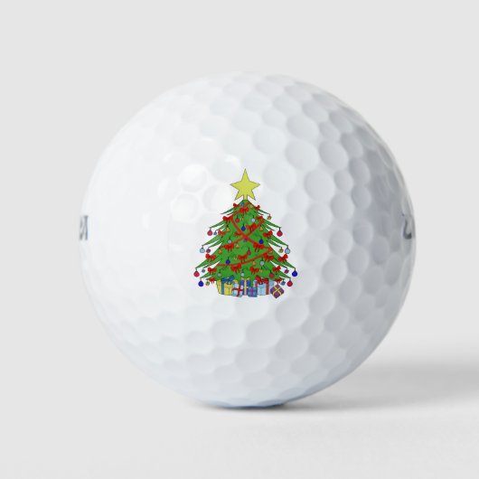 Weihnachtsbaum Golfball (Vorderseite)