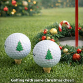 Weihnachtsbaum Golfball