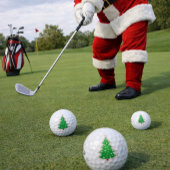 Weihnachtsbaum Golfball