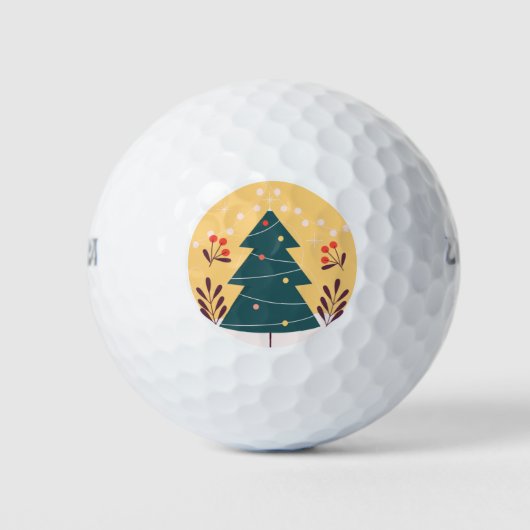 Weihnachtsbaum Golfball (Vorderseite)