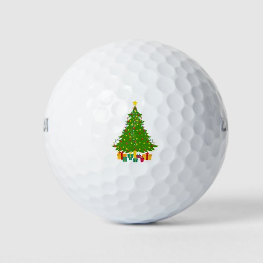 Weihnachtsbaum Golfball (Vorderseite)