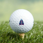 Weihnachtsbaum Golfball (Insitu T-Shirt)