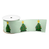 Weihnachtsbaum Green Ribbon Satinband (Spule)