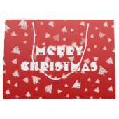 Weihnachtsbaum Große Geschenktüte (Vorderseite)