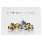 Weihnachtsbaum Große Geschenktüte (Rückseite)