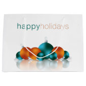 Weihnachtsbaum Große Geschenktüte (Vorderseite)