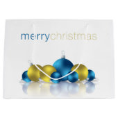 Weihnachtsbaum Große Geschenktüte (Vorderseite)