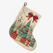 Weihnachtsbaum Großer Weihnachtsstrumpf (Vorderansicht (hängend))