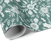 Weihnachtsbaum Grün Geschenkpapier (Rolleneckpunkt)