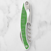 Weihnachtsbaum grün kellnermesser (Rückseite)