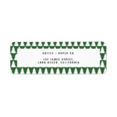 Weihnachtsbaum grün Moderne Ferien einfach stilvol (Vorne)