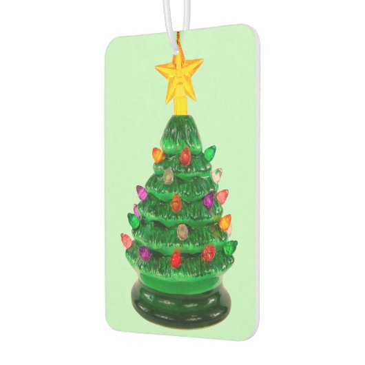 Weihnachtsbaum Grüne Luft Freshener Autolufterfrischer (Links)