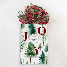 Weihnachtsbaum Grüne Weinkeller Mittlere Geschenktüte