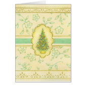 Weihnachtsbaum - Grußkarte (Vorne)