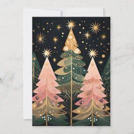 Weihnachtsbaum-Grußkarte Feiertagskarte