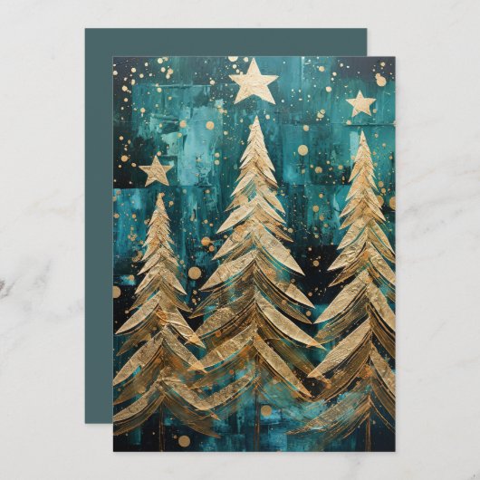 Weihnachtsbaum-Grußkarte Feiertagskarte