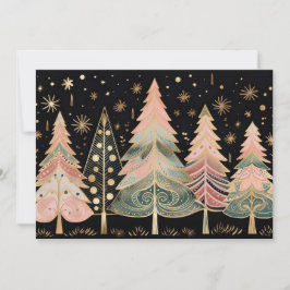 Weihnachtsbaum-Grußkarte Feiertagskarte