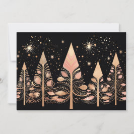 Weihnachtsbaum-Grußkarte Feiertagskarte