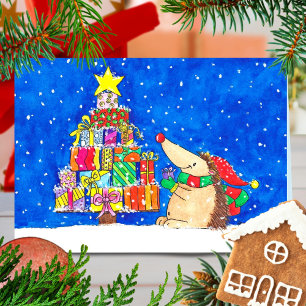 Weihnachtsbaum-Grußkarte von Nicole Janes Feiertagskarte