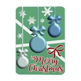 Weihnachtsbaum Grußkarte zum Fest Magnet