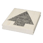 Weihnachtsbaum Gummistempel (Stempel)