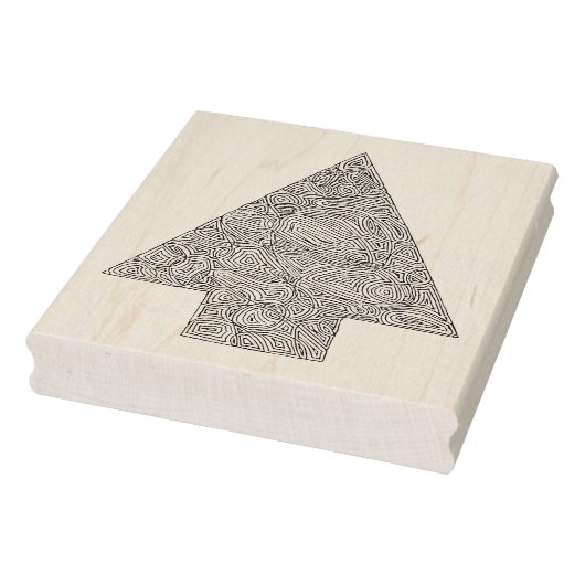 Weihnachtsbaum Gummistempel (Stempel)