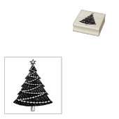 Weihnachtsbaum Gummistempel (Stempel)