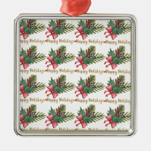 Weihnachtsbaum Handabdruck Kunst Ornament Aus Metall